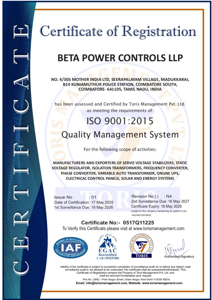 beta power controls