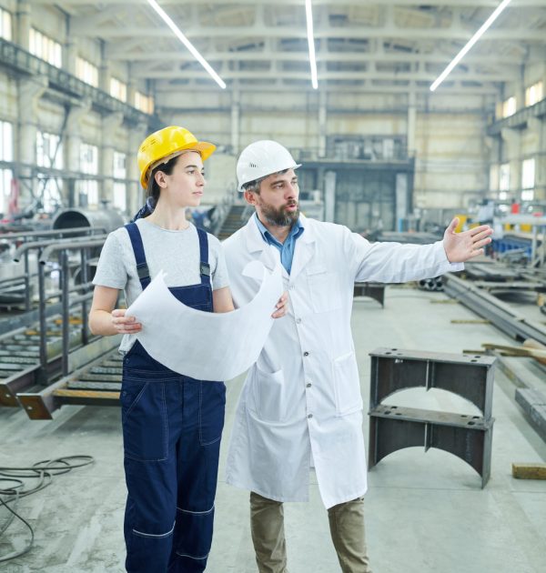 mature engineer at factory mature engineer at factory